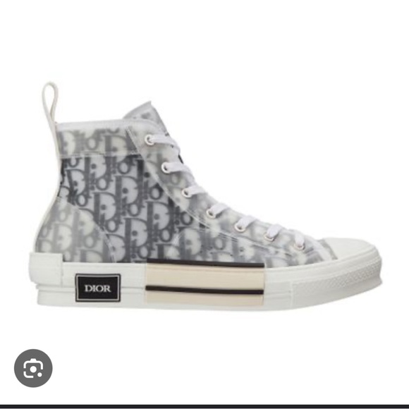 Dior Hightop Converse Purchased from Neiman Marcus / Comes with dust bags/box - Picture 4 of 4